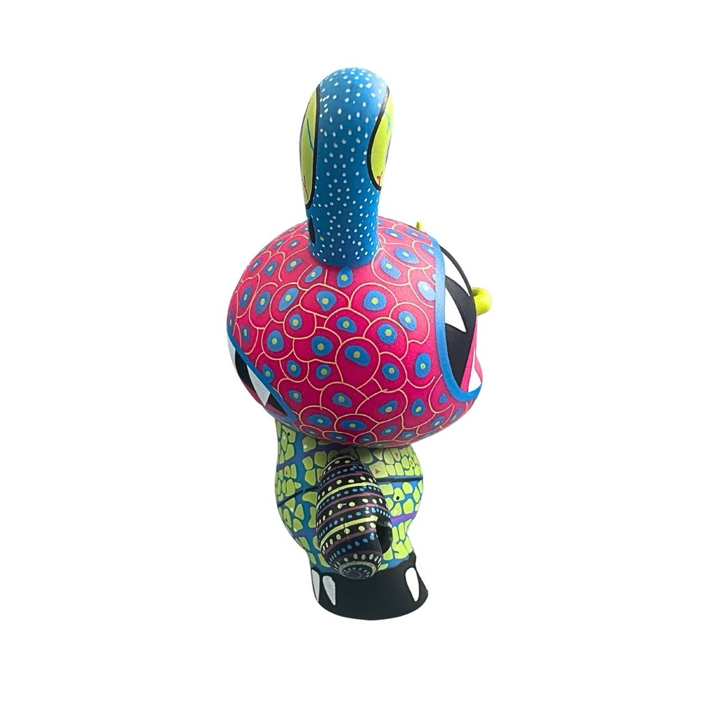 Kidrobot Dunny Azteca II Necuc 3" Lizard Vinyl Art Figure Designer Toy 2011 - Picture 7 of 16
